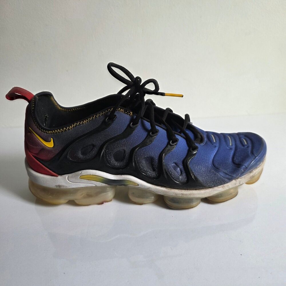 Nike Air Vapormax Plus Mens Blue Red Black Sneakers DC1476-001 Size 11.5